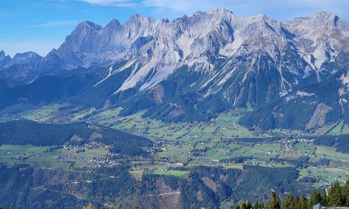 Blick auf Ramsau am Dachstein