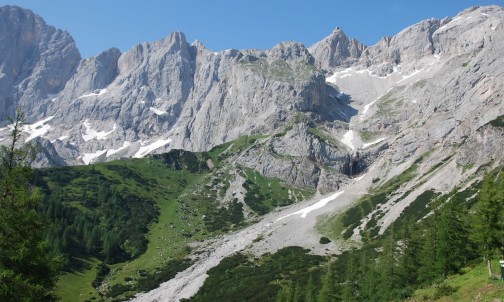 Bergpanorama Dachstein