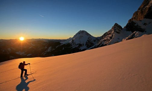 Mondscheintour mit ausgebildten Berg- und Skiführern in Ramsau am Dachstein